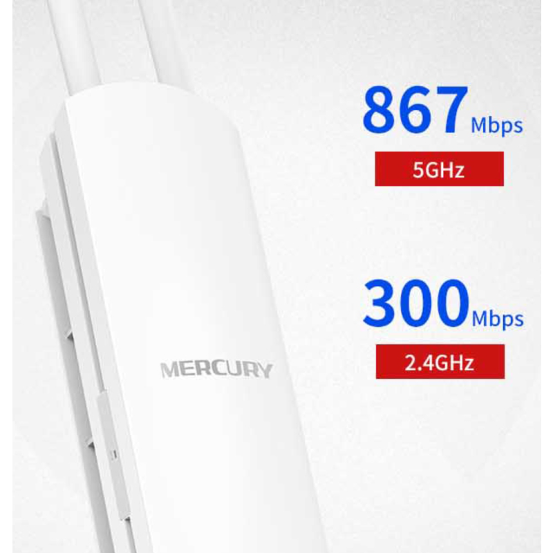 Outdoor AP Manufacturer - Mercury MOAP1200D Dual