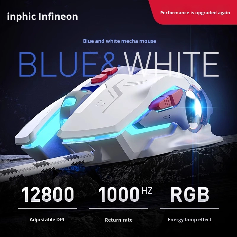 Gaming Mouse Factory - Inphic W9 Right-handed