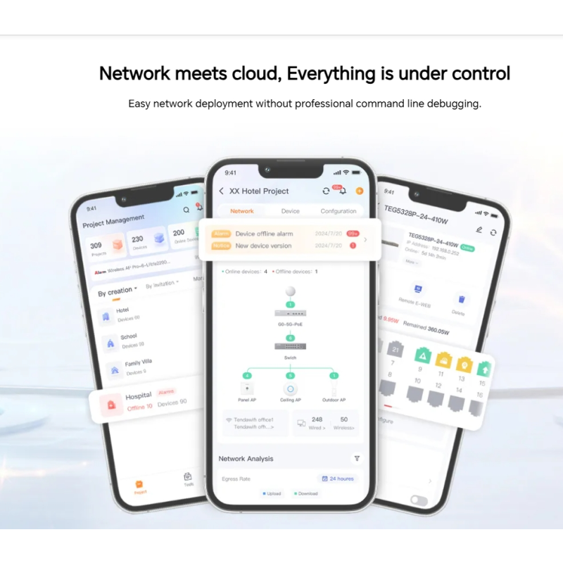 Network Switch Factory - Tenda TEG2208D 8-Port