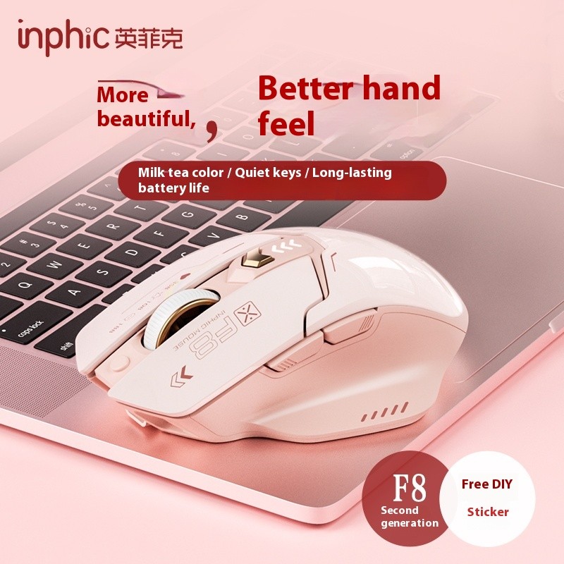 Wireless Mouse Manufacturer - Inphic F8 2nd Gen
