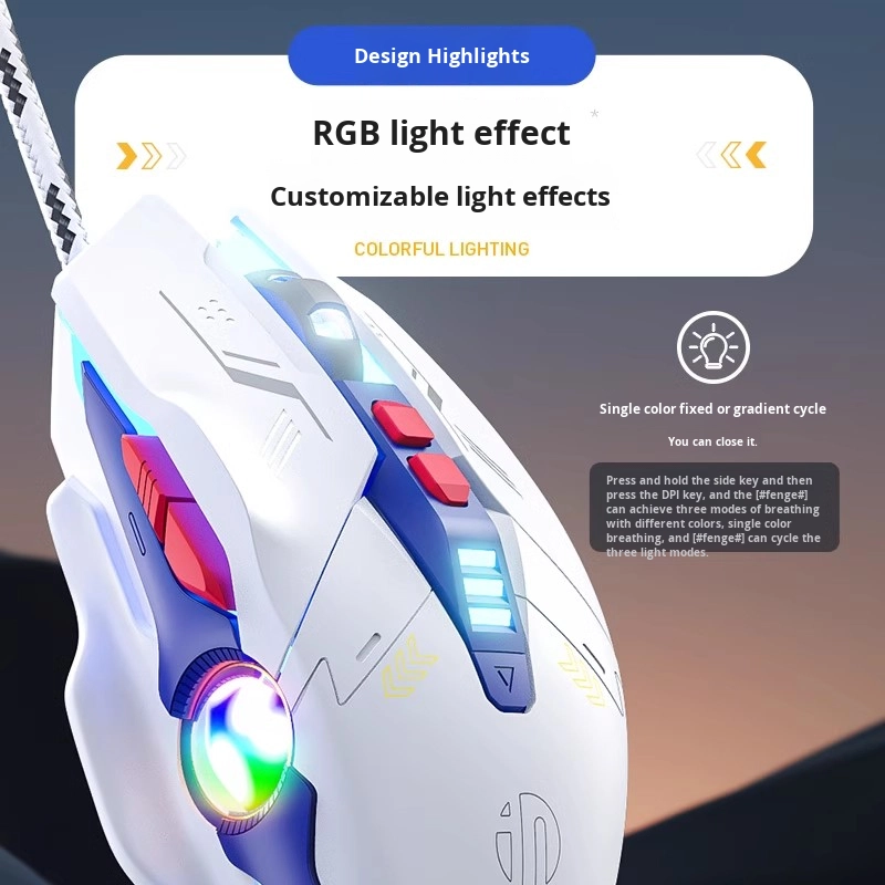 Gaming Mouse Factory - Inphic W9 Right-handed