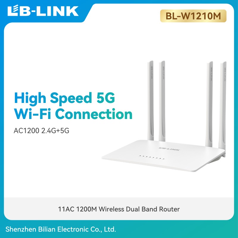 Dual Band Router Manufacturer - LB-LINK Dual Band 1200M