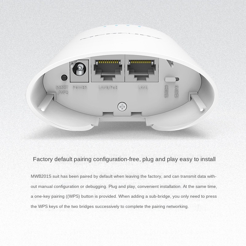 Network Bridge Supplier - Mercury MWB201S WiFi
