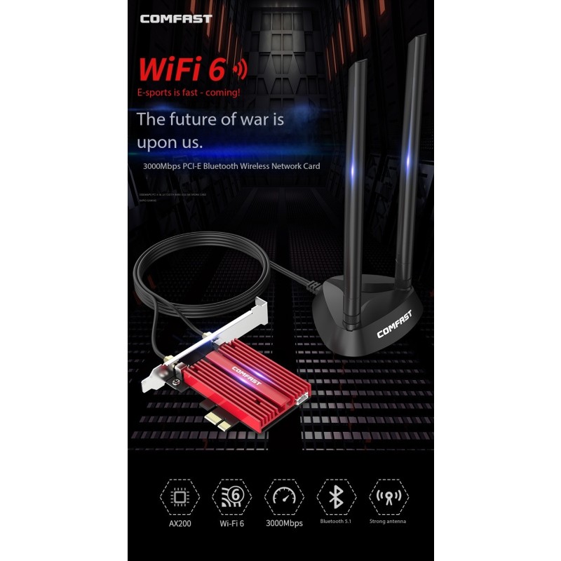 Wireless Card Supplier - COMFAST CF-AX200PLUS