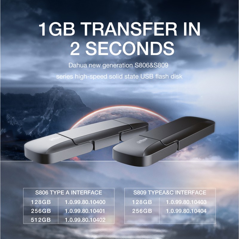 Metal USB Manufacturer - Dahua Original S809 512GB
