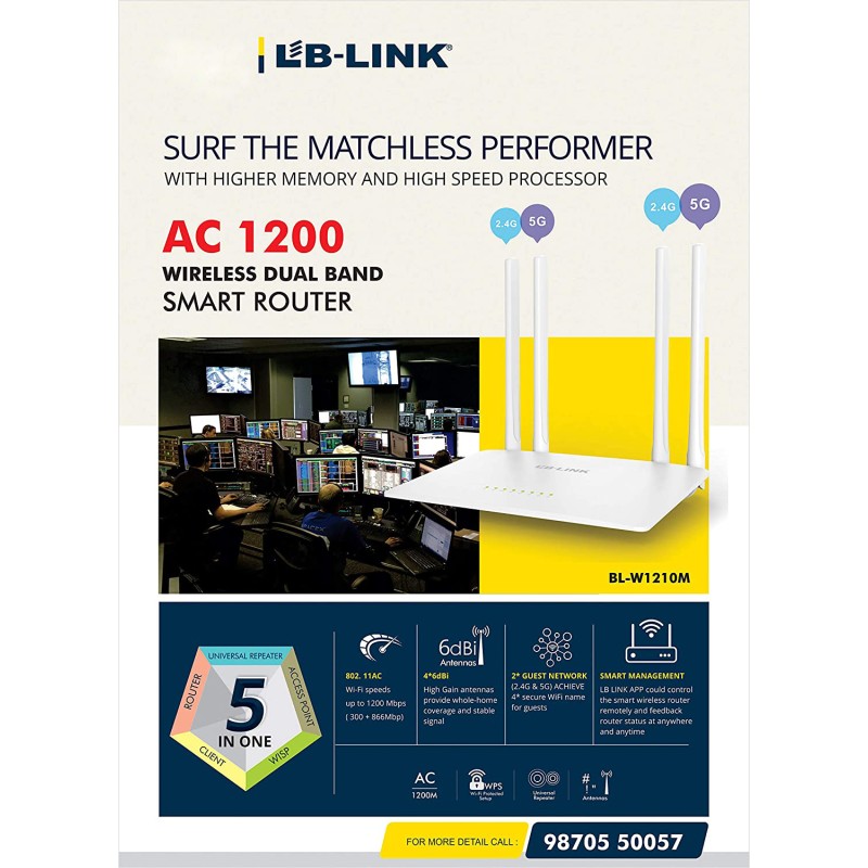Smart Router Manufacturer - Lb-Link BL-W1210M