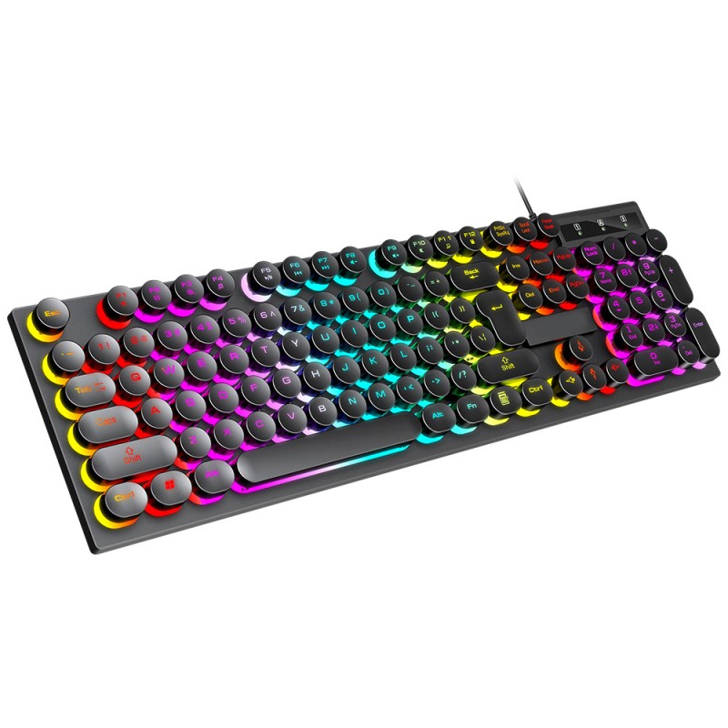 Gaming Keyboard Factory - Hot Sale 104 Keys Retro Mechanical