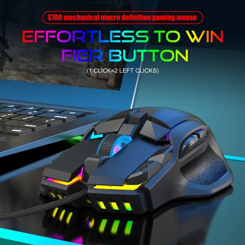 Gaming Mouse Factory - High DPI 12800 Programmable RGB