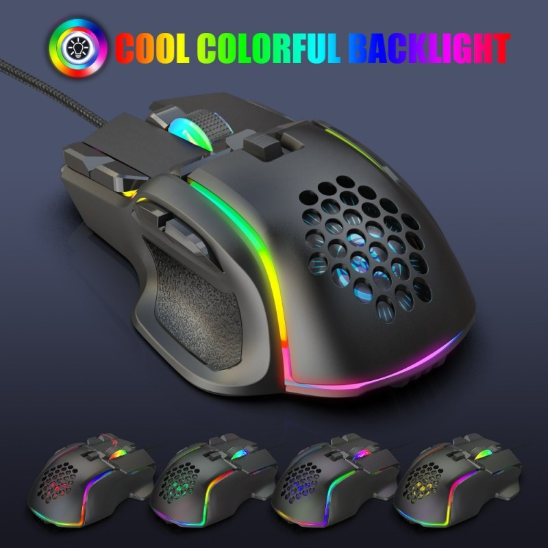 Gaming Mouse Factory - High DPI 12800 Programmable RGB