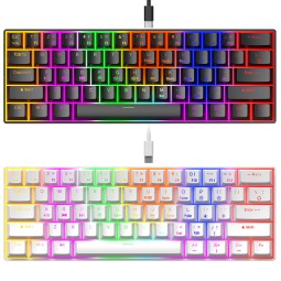 Mechanical Keyboard Factory - Blue Switch 60 Percent LED Rainbow