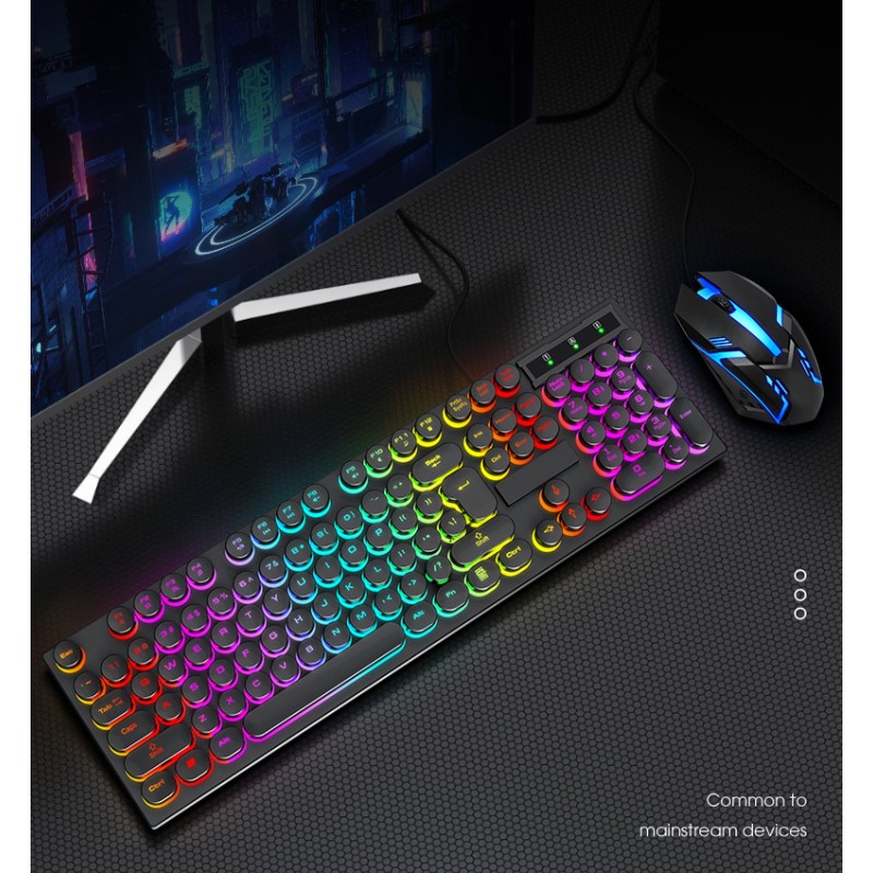 Gaming Keyboard Factory - Hot Sale 104 Keys Retro Mechanical