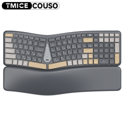 Wireless Keyboard Manufacturer - Ergonomic Split With Wrist Rest