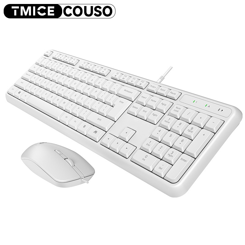 Keyboard Mouse Combo Factory - Silent Ergonomic Membrane Office Combo