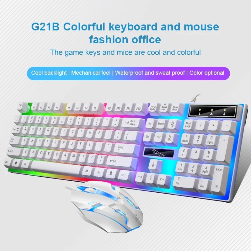 Keyboard Mouse Combo Manufacturer - Factory Wholesale Gamer Rainbow