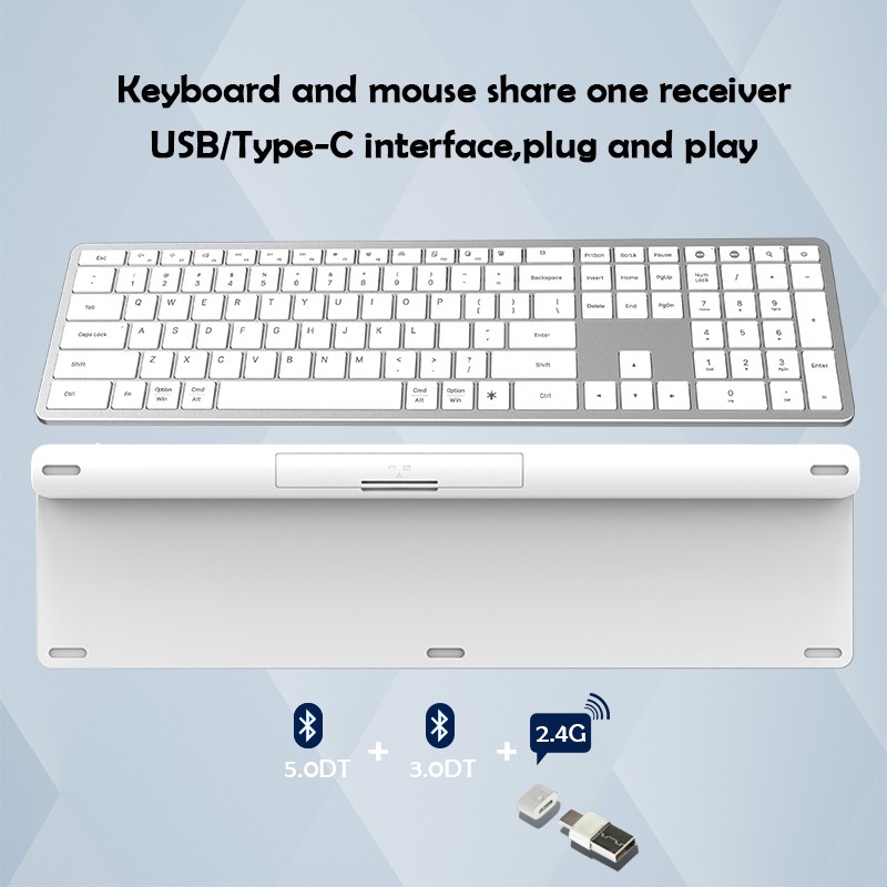Keyboard Mouse Combo Manufacturer - Bluetooth Dual Mode Ultra Thin