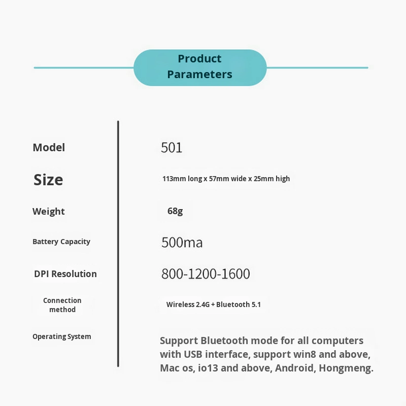 Gaming Mouse Factory - Morandi Color 3D Wireless