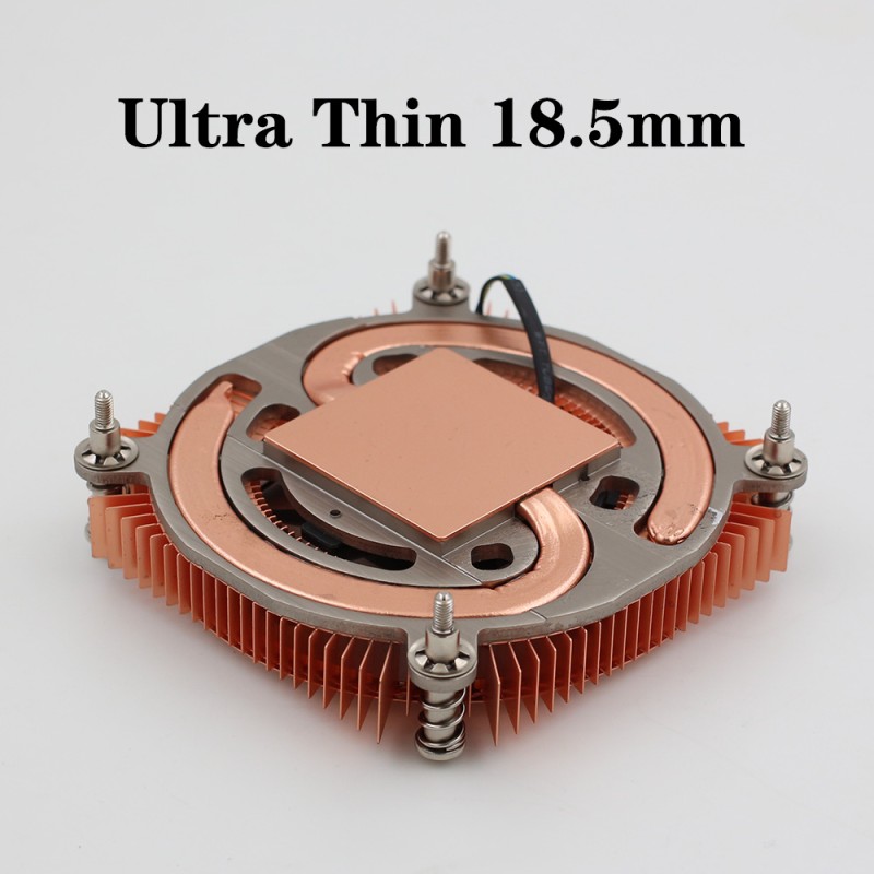 CPU Cooler Factory - 75mm 4-Pin PWM Pure Copper