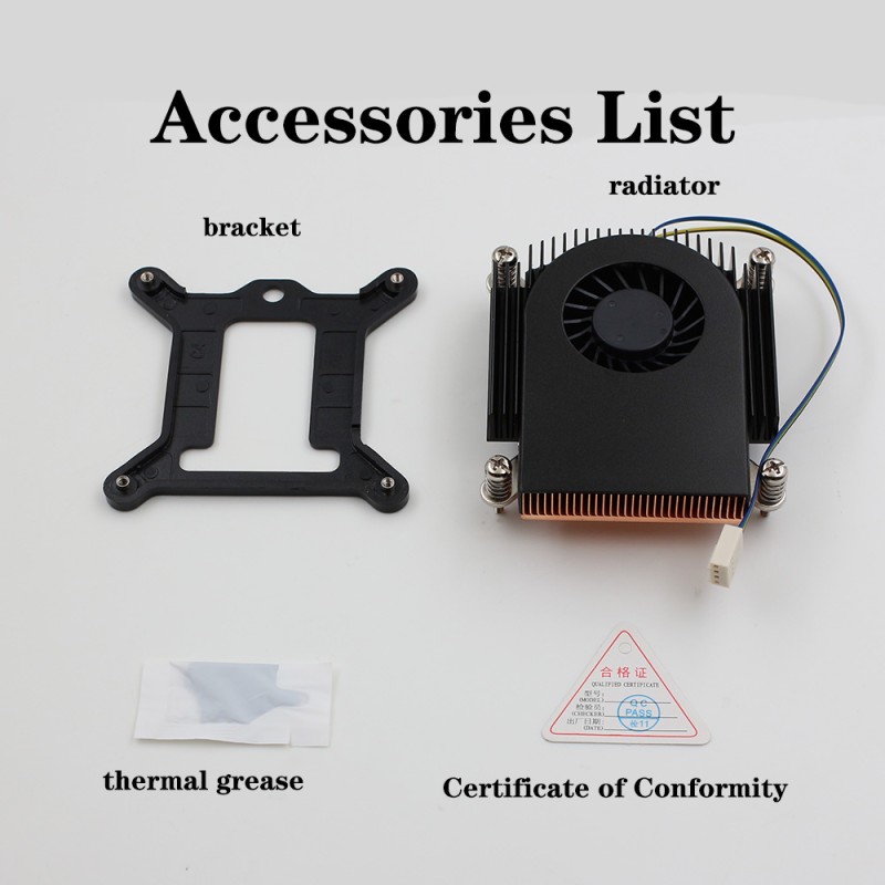 Mini Fan Supplier - Mini 55mm 4-Pin PWM Copper