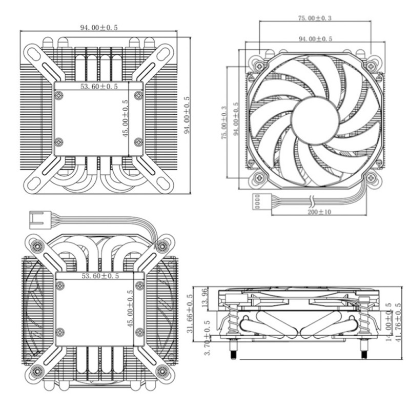 Computer Fan Factory - Ultra-Thin 92mm Air