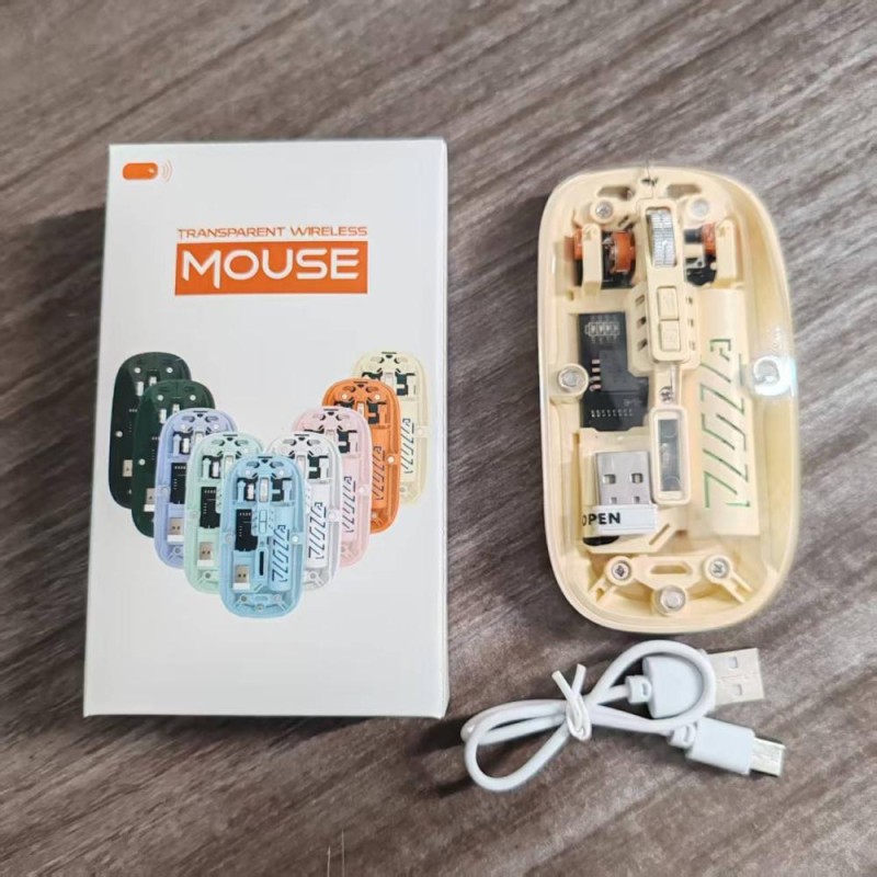 Bluetooth Mouse Manufacturer - Yellow BT5.2 Portable