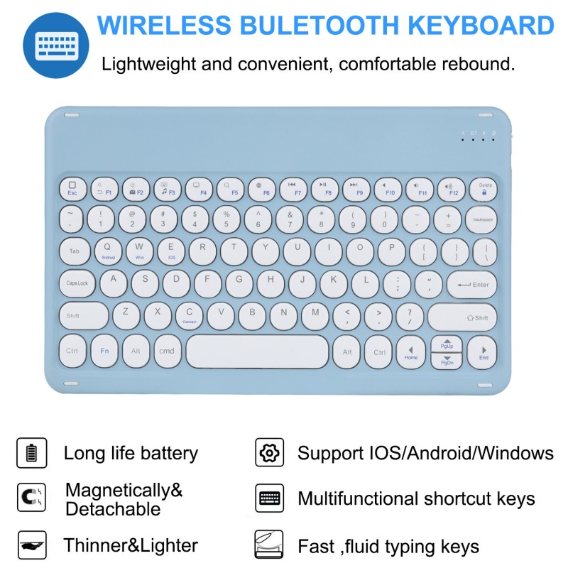 Tablet Keyboard Manufacturer - Round Key Tablet
