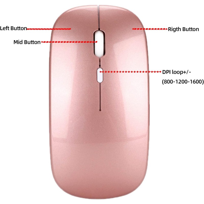 Wireless Mouse Supplier - Fashional ABS Simple