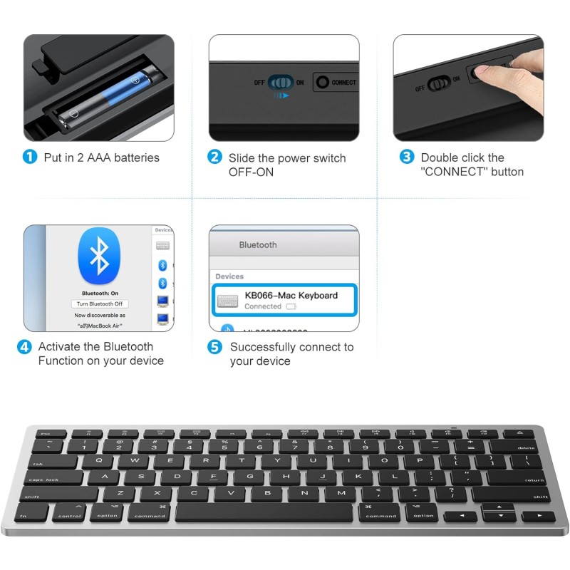 Bluetooth Keyboard Manufacturer - OEM Low Moq Portable