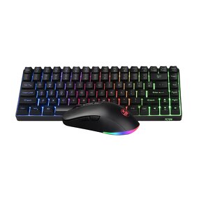 Keyboard Mouse Combo Factory - New Arrival USB Backlit Mini Dual Mode