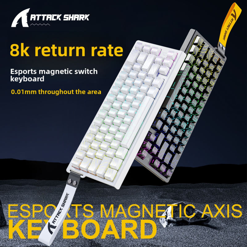 Mechanical Keyboard Factory - Attack Shark X68HE Magnetic Axis Low Latency