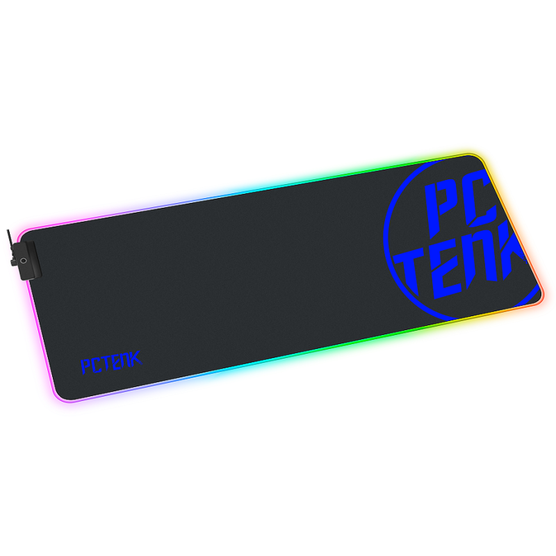Mouse Pad Factory - Gaming Large USB RGB Natural Rubber Wrist Rest