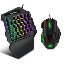 Gaming Keypad Supplier - HXSJ One-Handed RGB Mini