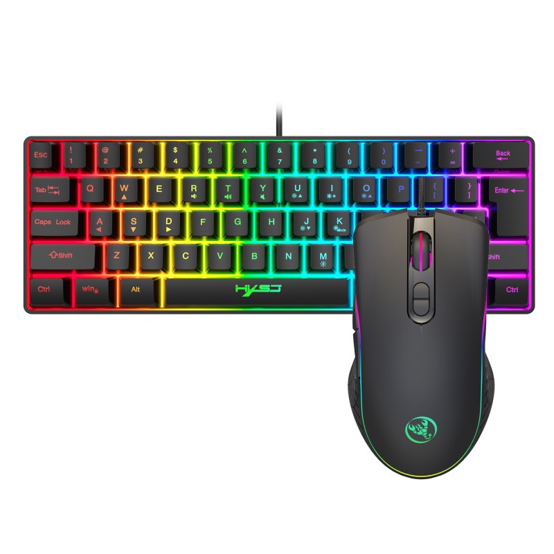 Gaming Combo Manufacturer - HXSJ 61 Keys Wired USB