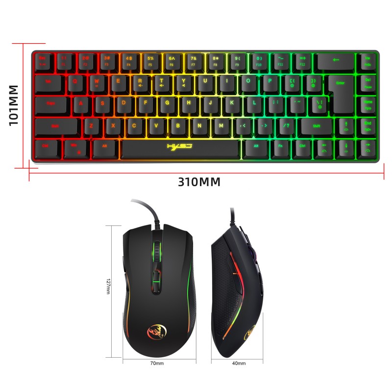 Keyboard Combo Manufacturer - New Arrival HXSJ Wired