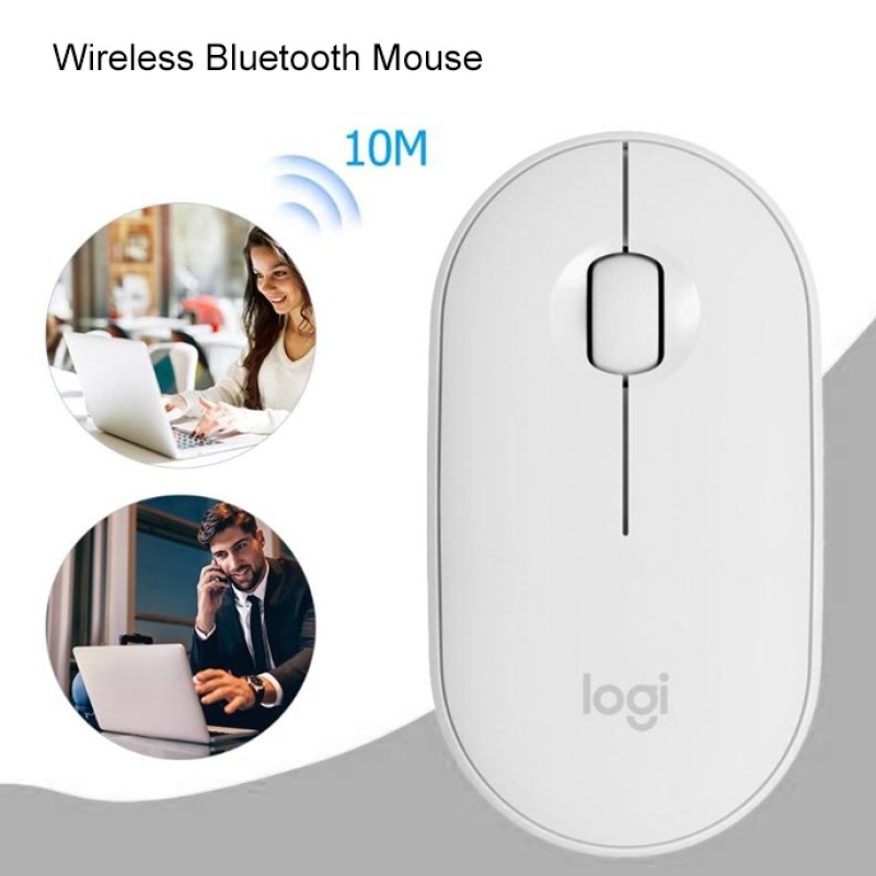 Bluetooth Mouse Factory - Logitech Pebble M350 Cobblestone