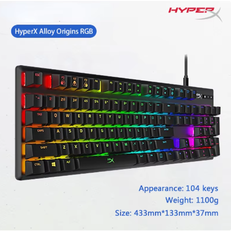 Mechanical Keyboard Manufacturer - HyperX Alloy Origins RGB