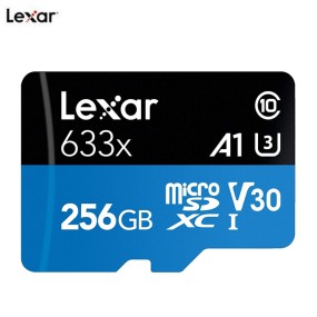 MicroSD Card Manufacturer - Lexar 633x 32GB 256GB UHS I