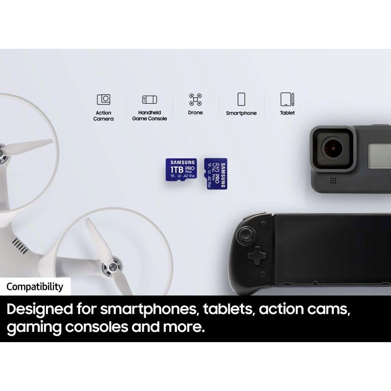 Micro SD Card Factory - Samsung Pro Plus 128GB 180m s