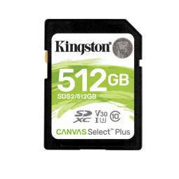 SD Memory Card Manufacturer - Kingston Canvas Select 256GB