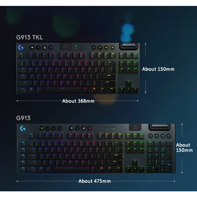 Wireless Keyboard Manufacturer - Logitech G913 TKL RGB