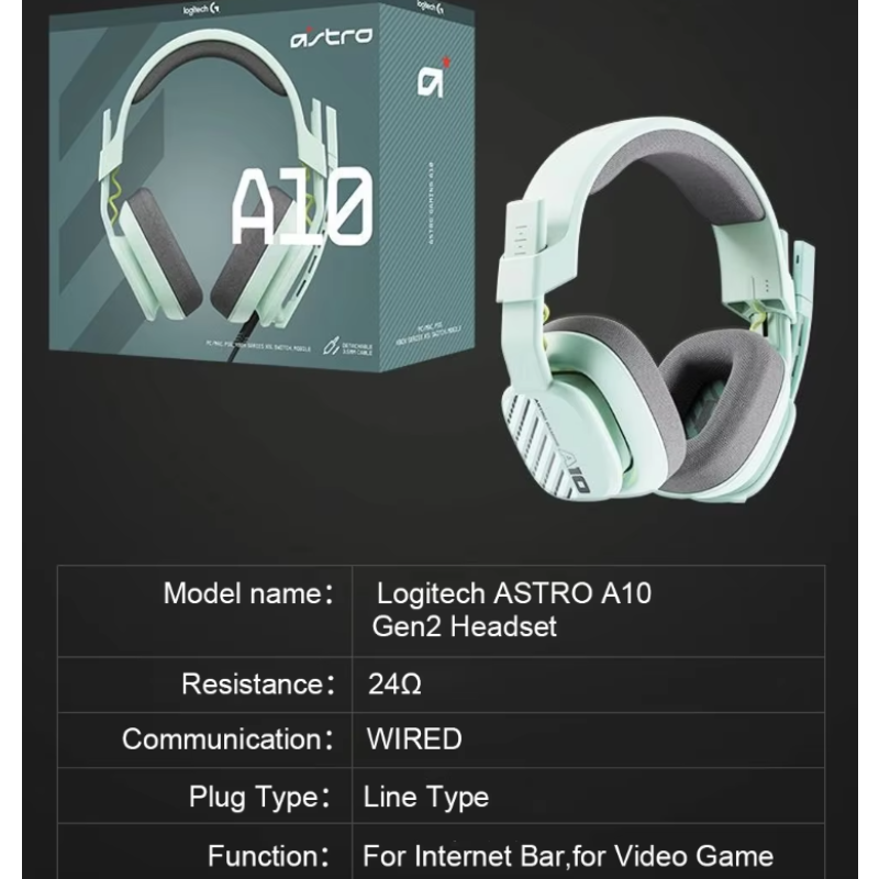 Gaming Headset Manufacturer - Logitech ASTRO A10 Headset