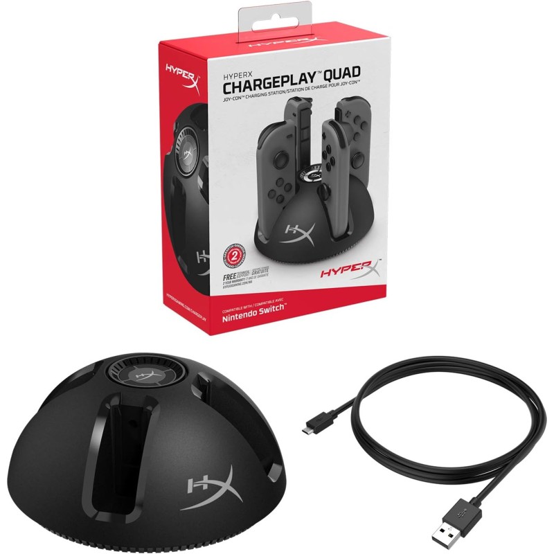 Charging Station Manufacturer - HyperX Chargeplay Quad 4 in 1