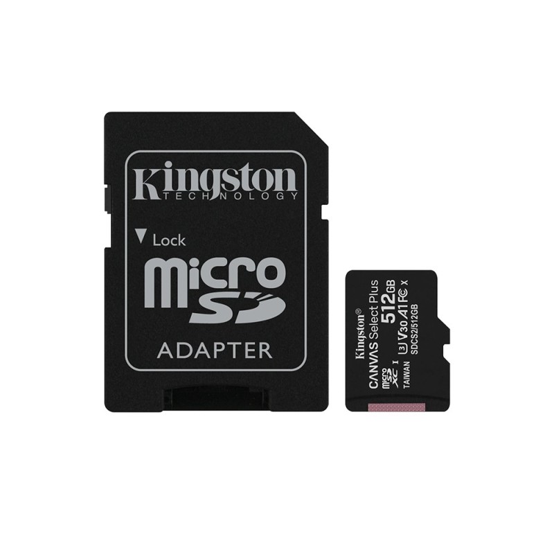Micro SD Card Factory - Kingston Canvas Select Plus 256GB