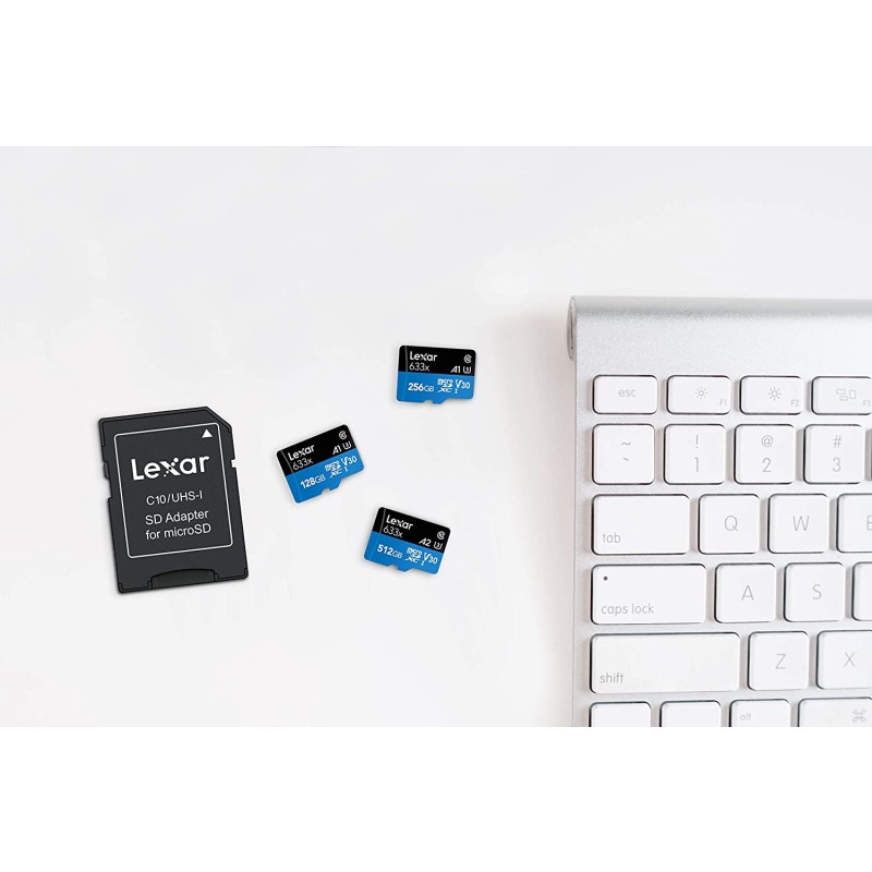MicroSD Card Manufacturer - Lexar 633x 32GB 256GB UHS I