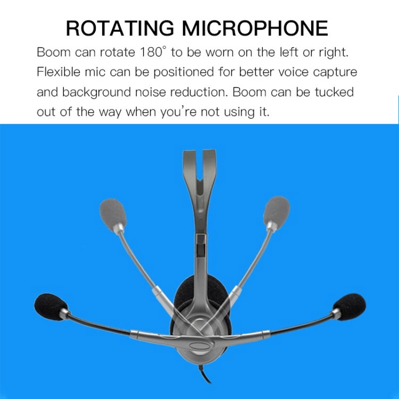 Stereo Headset Manufacturer - Logitech H110 Dual 3.5mm