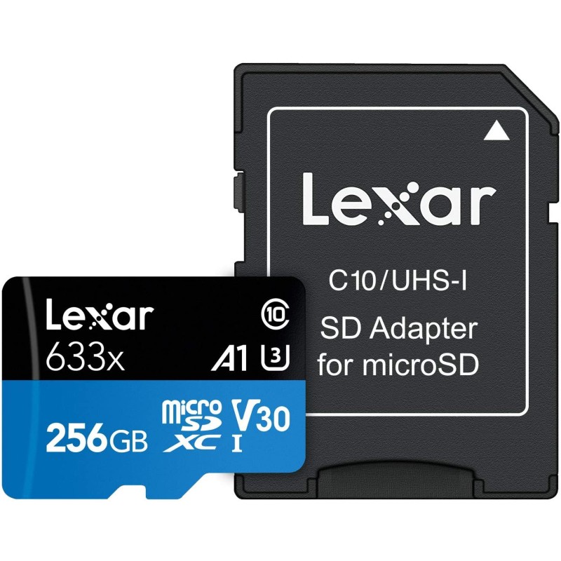 MicroSD Card Manufacturer - Lexar 633x 32GB 256GB UHS I