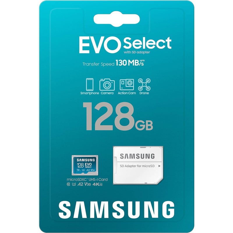 MicroSDXC Card Manufacturer - Samsung EVO Select 256GB U3