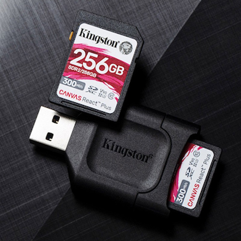 SD Memory Card Factory - Kingston Canvas React 128GB C10