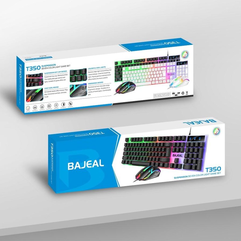 Gaming Combo Factory - BAJEAL T550 RGB Keyboard