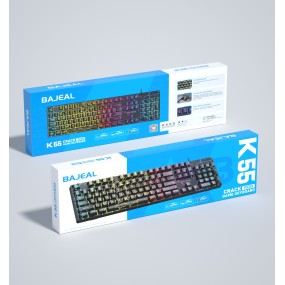 Gaming Keyboard Supplier - BAJEAL K55 Waterproof