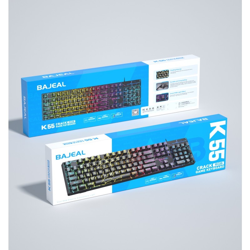 Gaming Keyboard Supplier - BAJEAL K55 Waterproof